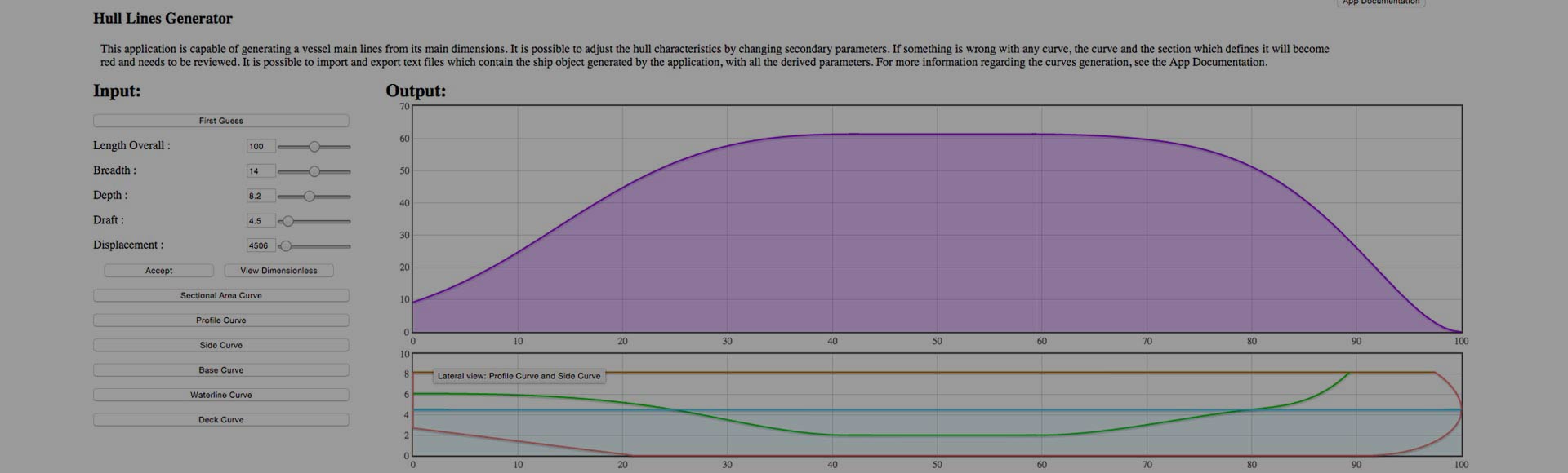 Hull Lines Generator